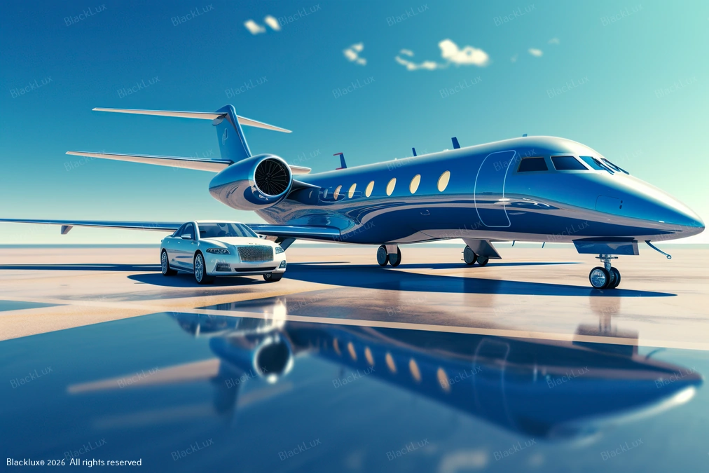 Transfer Forte dei Marmi - Lago di Como con auto di lusso e jet privato